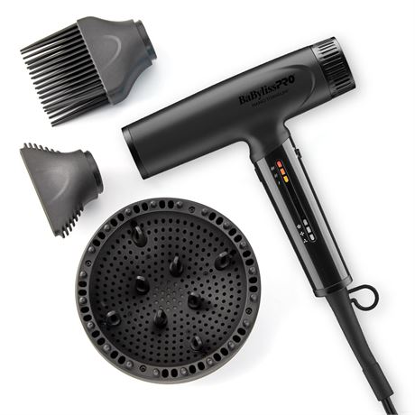 BaBylissPRO Nano Titanium Professional Nano Light Ionic Dual-Voltage