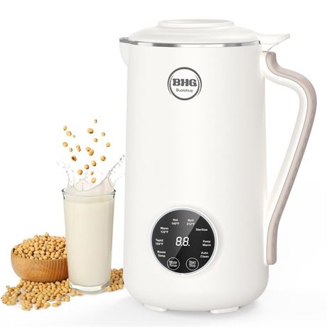 40oz Nut Milk Maker Machine - Multi-Functional Automatic Almond with 10 Blades,