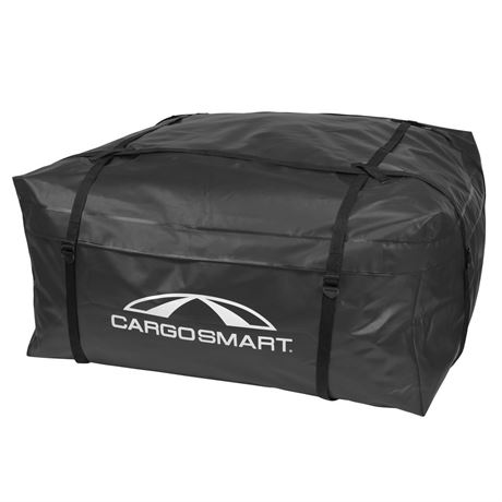 CargoSmart 6621 15 Cubic Ft Soft Sided Car Top Carrier Bag  Black