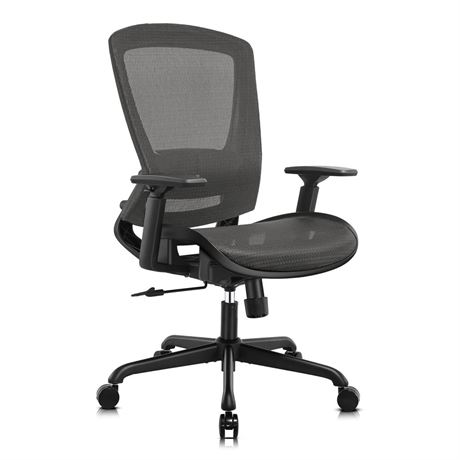 Mesh Office Chair,Ergonomic Computer Desk Chair,Sturdy Task Chair- Adjustable