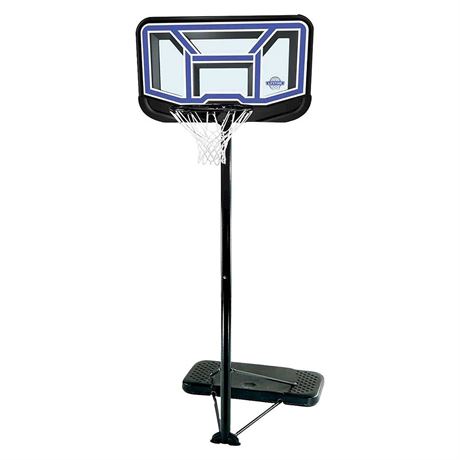 Lifetime 44-Inch Shatterproof Portable Basketball Hoop with Telescoping