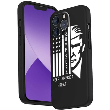 Compatible with iPhone 14 Pro Max Phone Case,Keep America Great American Flag