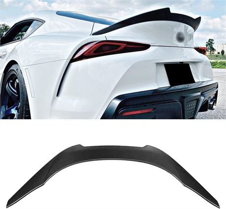SNA A90 Spoiler 2nd Generation Real Carbon Fiber Compatible for 2019+ Supra A90