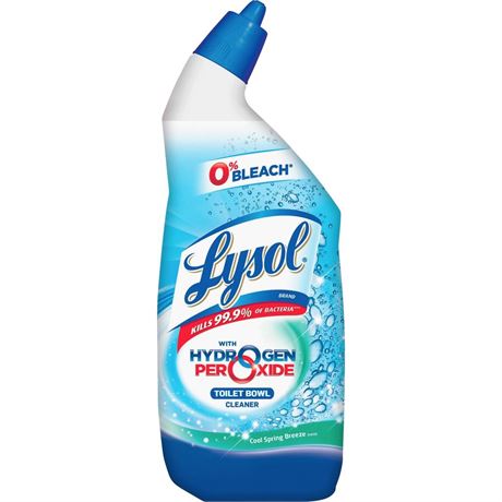 LYSOL 19200-98011 Toilet Bowl Cleaner with Hydrogen Peroxide, Ocean Fresh