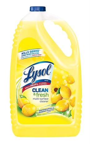 Lysol Multi-Surface Cleaner, Sanitizing and Disinfecting Pour, to Clean and