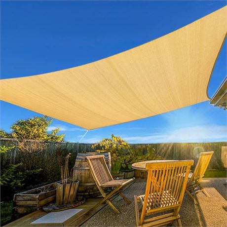 OFFSITE Artpuch 10'x13' Sun Shade Sail Curved Commercial Outdoor Shade Cover