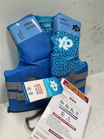 X20 Coast Guard child 30-50lbs