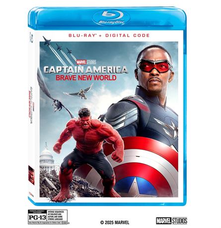 Captain America: Brave New World (Blu-ray + Digital Copy) Disney,