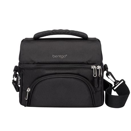 Bentgo Deluxe Lunch Bag - Durable and Insulated Lunch Tote with Zippered Outer