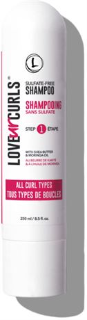 Love Ur Curls LUS Brands Shampoo for Curly, Wavy, Kinky-Coily Hair, 8.5 oz -