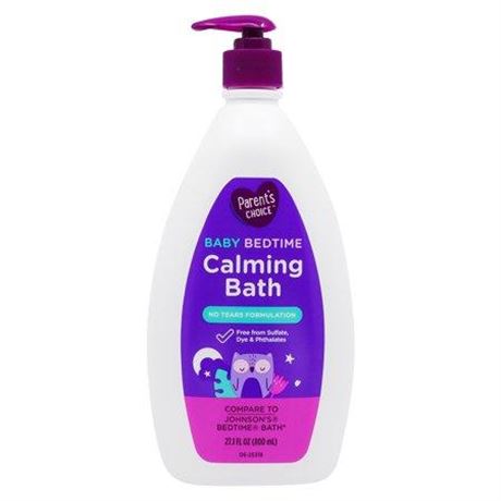 Parent S Choice Baby Bedtime Calming Bath  27.1 Oz