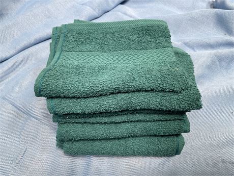 Linens 6 Piece Washcloth Set, 100% Cotton Washcloths for Bathroom, Luxury Soft