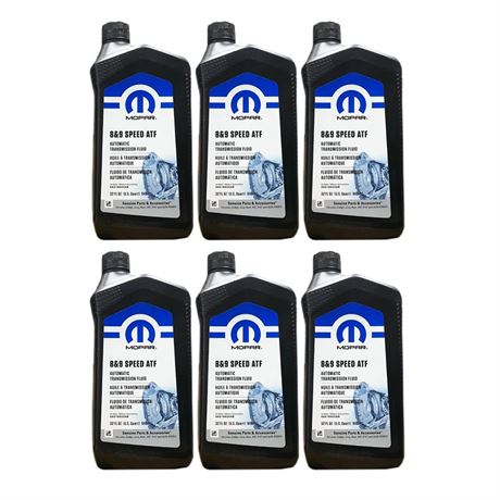 Mopar Chrysler Dodge Jeep Ram 8 and 9 Speed Automatic Transmission Fluid New