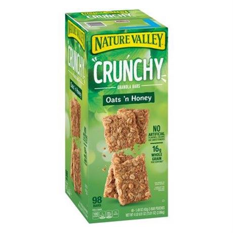 OFFSITE Nature Valley Oats 'n Honey Granola Bars 49 Count