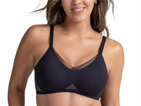 HONEYLOVE Bras for Women - Crossover Bra with No Underwire - Comfortable