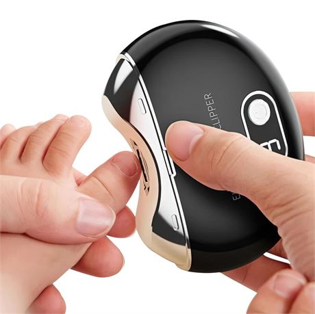 Automatic Electric Nail Clipper,with LCD Digital Display, Safety Baby