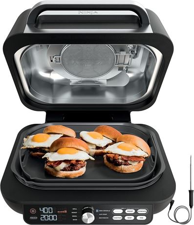 IG651 Smart XL Pro, Indoor Grill/Griddle Combo, Air Fry, Dehydrate & More, Pro