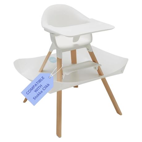 Food Catcher - Compatible with Stokke Clikk High Chair - Highchair Sold