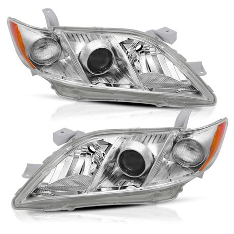 ALZIRIA Headlight Assembly Compatible with 2007 2008 2009 Toyota Camry