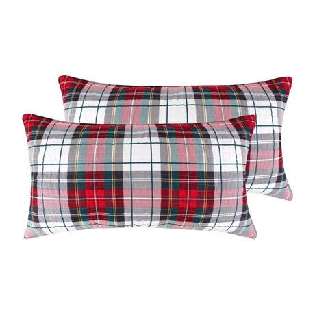 Thatch Home Spencer Plaid by Levtex Home - Spencer Plaid Quilted King Sham