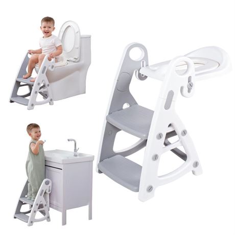 OFFSITE LOCATION Potty Training Seat & Toddler Step Stool, Ultimate Stability To