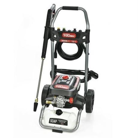 Hyper Tough 2000 PSI at 1.2 GPM 120 V 60HZ 1800W Electric Powered Cold Water