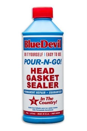 BlueDevil Pour-N-Go Head Gasket Sealer - 16 Ounce (00209) by BlueDevil Products