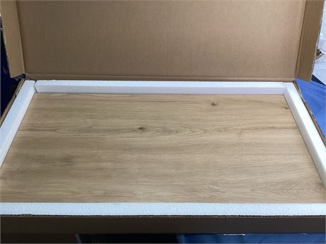 replacement Shelf Bookcase panel in a light oak 31x15-3/4