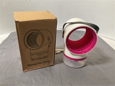 mosquito’s killer lamp in white and pink