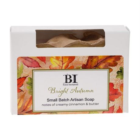 Boston International Scented Bar Soaps Made in the USA Fall Small Batch Artisan