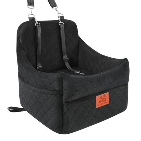 GL GLENSLAVE Dog Car Seat for Small/Medium Dogs, Dog Booster Car Seats with