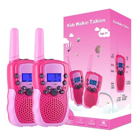 Selieve Toys for 3-12 Year Old Girls Boys, Walkie Talkies for Kids 22 Channels