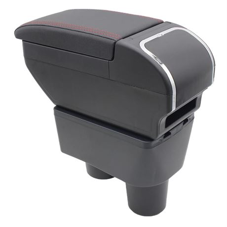 YJYWZH Armrest Box for Nissan Almera Versa 2016-2019 Car Center Storage Box