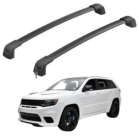 Roof Rack Cross Bars for Jeep Grand Cherokee Altitude & SRT & Trackhawk with