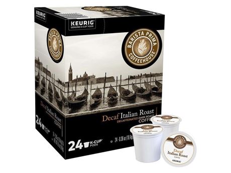 Barista Prima Coffeehouse Green Mountain Barista Prima K-Cup DECAF Italian