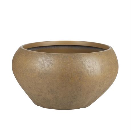 Large 23 Inch Terracotta Plant Pot, Organic Planter with Classic Natural Rustic
