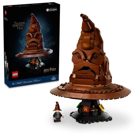 LEGO Harry Potter Talking Sorting Hat W/ 31 Voices - Harry Potter Building Set