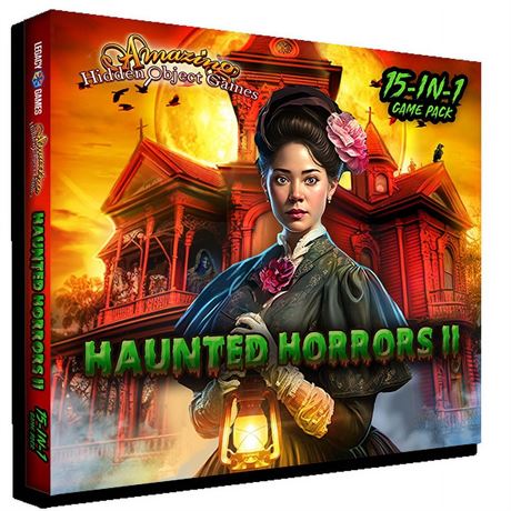 Legacy Games Haunted Horrors Vol. 2 – 15 in 1 Game Pack