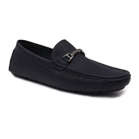 Aston Marc Men's Loafers Color: Navy Size: 8