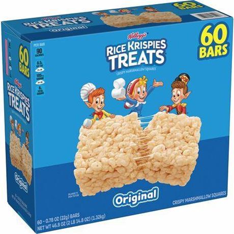 OFFSITE Rice Krispies Original Rice Krispies Treats - Original - 60 / Carton