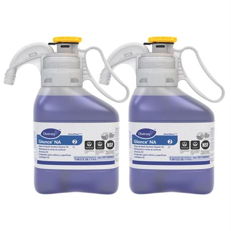 GLANCE 101106662 Non-Ammoniated Glass & Multi-Surface Cleaner, for Streak Free