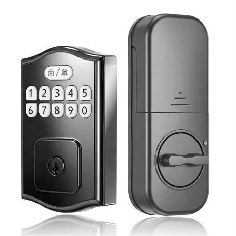 Keyless Entry Door Lock, Smart Deadbolt with Keypad, Electronic Deadbolt with