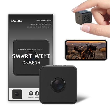 Hidden camera - 1080P Indoor Camera - Nanny Camera - Best Mini Camera - WiFi