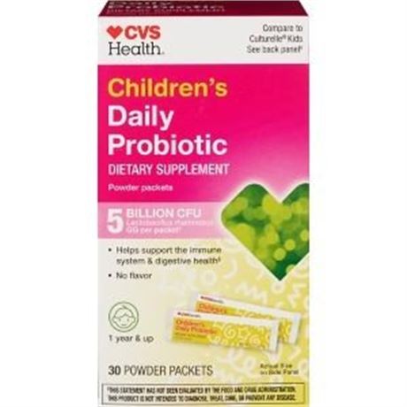 CVS Kids Daily Probiotic Packets, 30 CT