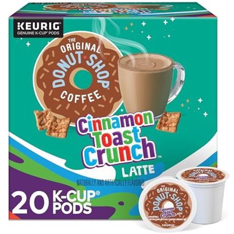 The Original Donut Shop Cinnamon Toast Crunch - Coffee pod - 20 pcs. - 13.8 oz