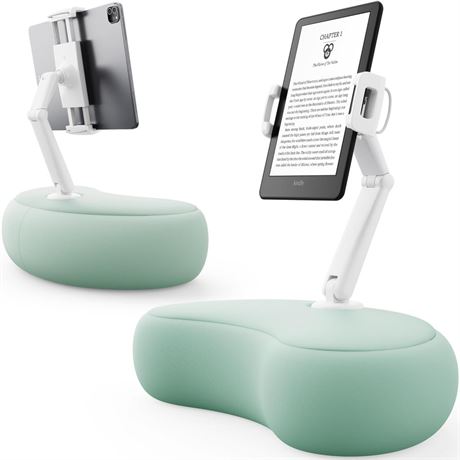 SAIJI Tablet Kindle Stand Pillow, Compatible with 4.7”-15.6” Kindles, Phones,