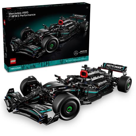 LEGO Technic Mercedes-AMG F1 W14 E Performance Race Car Building Set, Scale