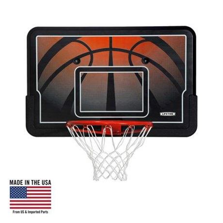 OFFSITE Lifetime Basketball Backboard and Rim Combo  44 Inch Impact® Plastic