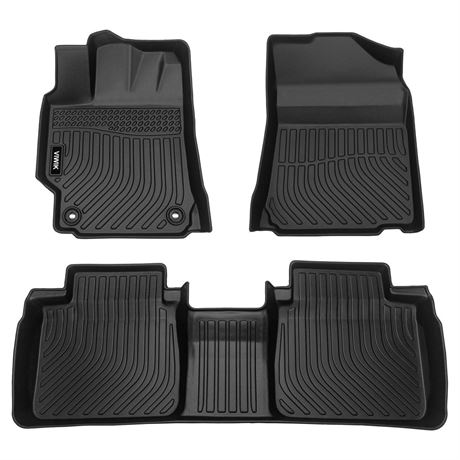 VIWIK Floor Mats for 2012-2017 Camry All Weather Protection Custom Full Set