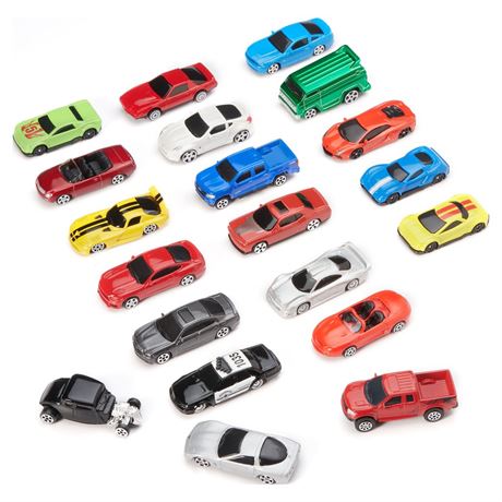 Adventure Force Diecast Vehicle 20 Pack Play Vehicle Cars and Trucks Assortment
